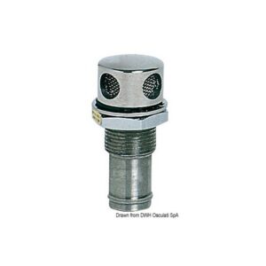 Event droit inox poli miroir 16 mm