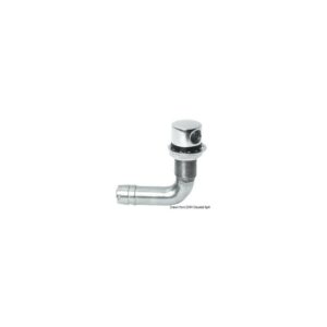 Event carburant 90° inox poli miroir 16 mm