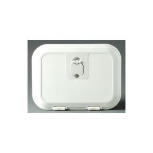 Caisson blanc avec porte 280 x 180 mm façade A