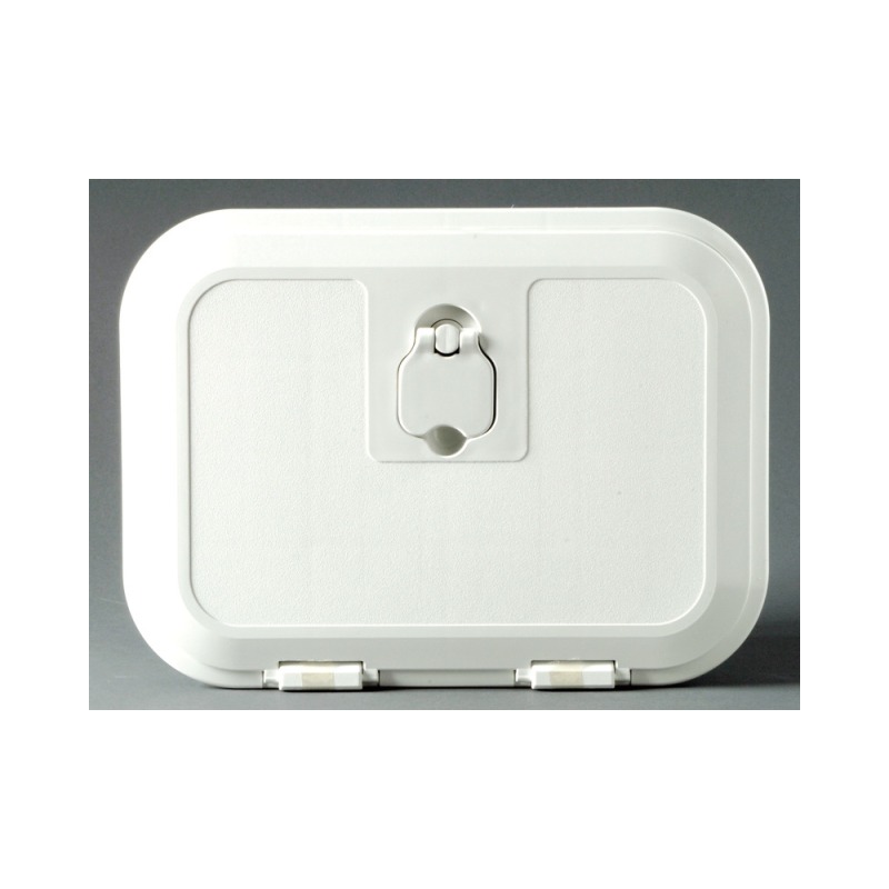 Caisson blanc avec porte 280 x 180 mm façade A