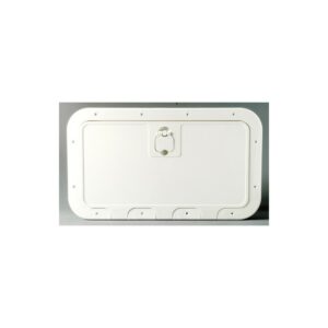 Caisson blanc avec porte 500 x 250 mm façade G