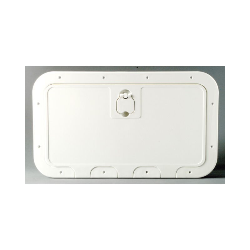 Caisson blanc avec porte 500 x 250 mm façade G