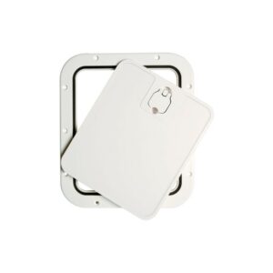 Trappe inspect façade amovible blanc 305 x 355 mm