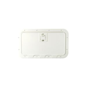 Trappe inspect façade amovible blanc 350 x 600 mm