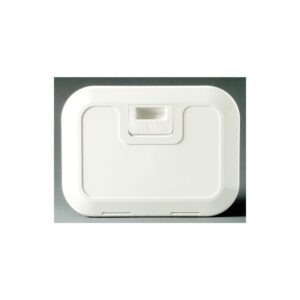 Caisson blanc avec porte 280 x 180 mm façade C