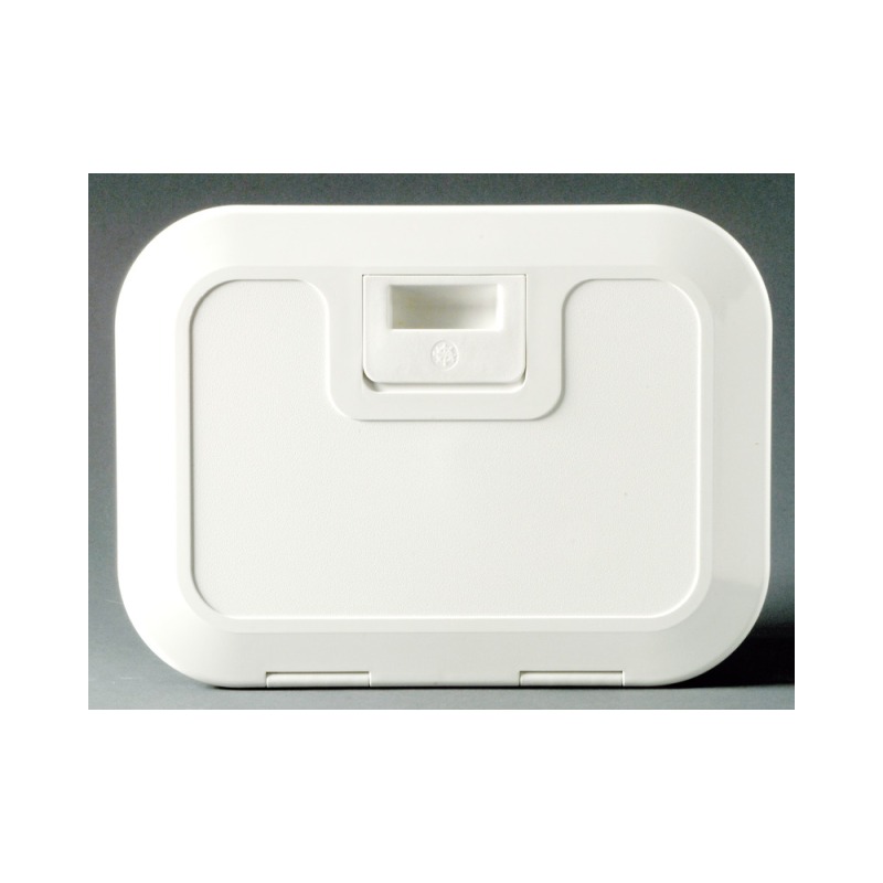 Caisson blanc avec porte 280 x 180 mm façade C