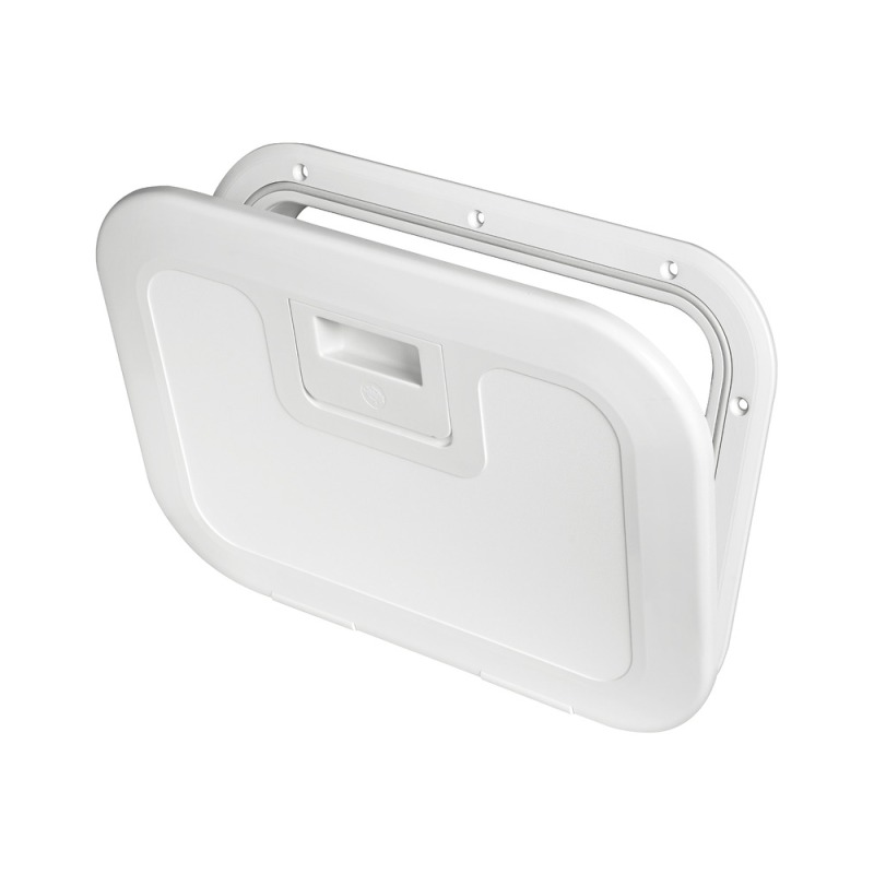 Trappe d'inspection Push Pull blanc 380 x 280 mm pour bateau