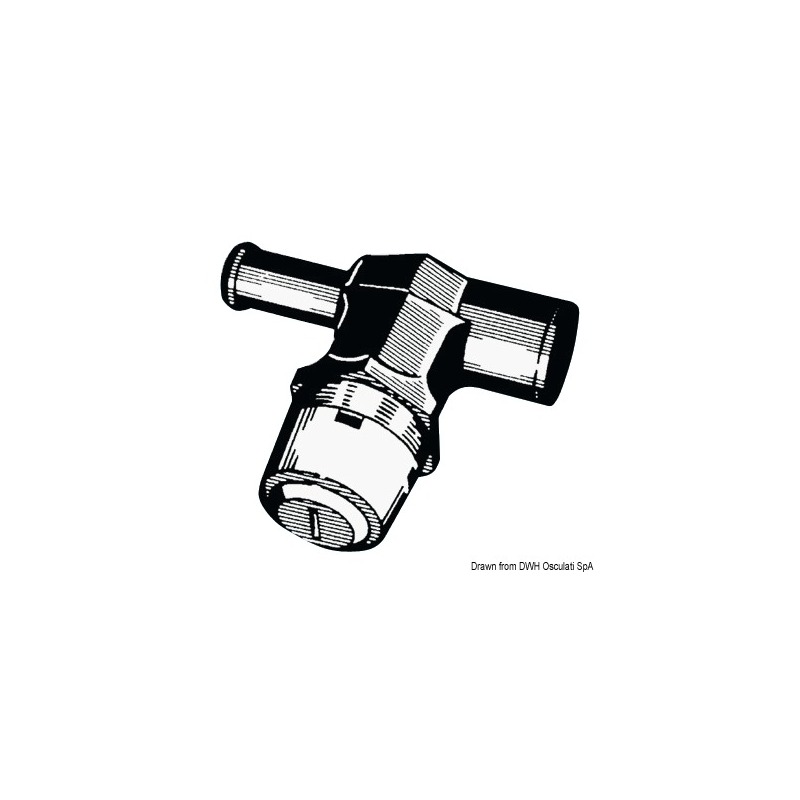 Event carburant ATTWOOD inox poli