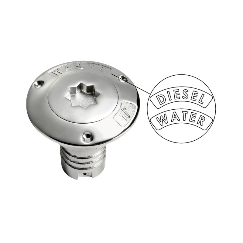Bouchon de nable Diesel AISI 316 50 mm