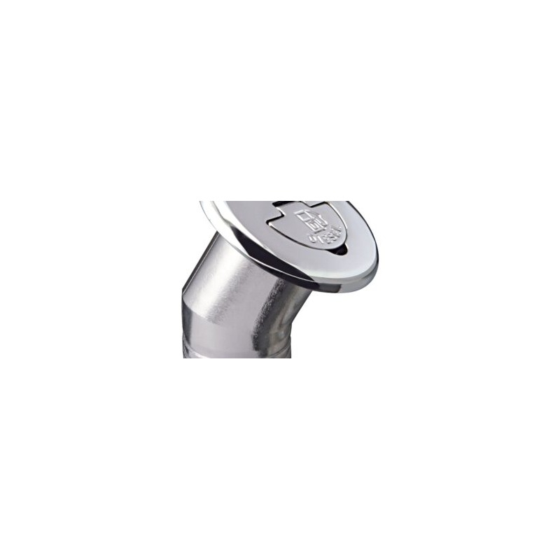 Bouchon nable en laiton chromé 30° FUEL 38 mm