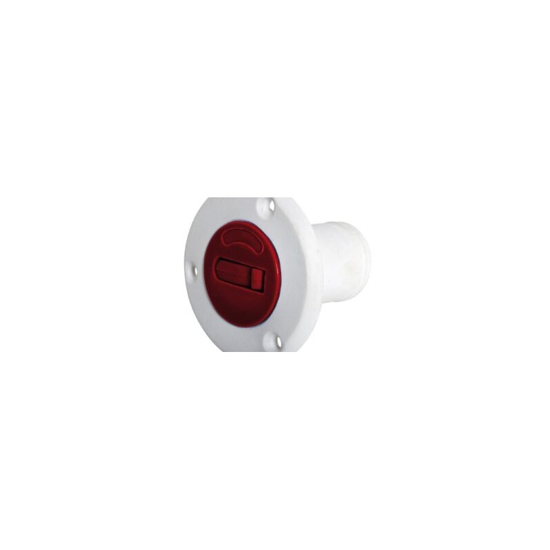 Bouchon carb. nylon/fibre verre FUEL vert 38 mm
