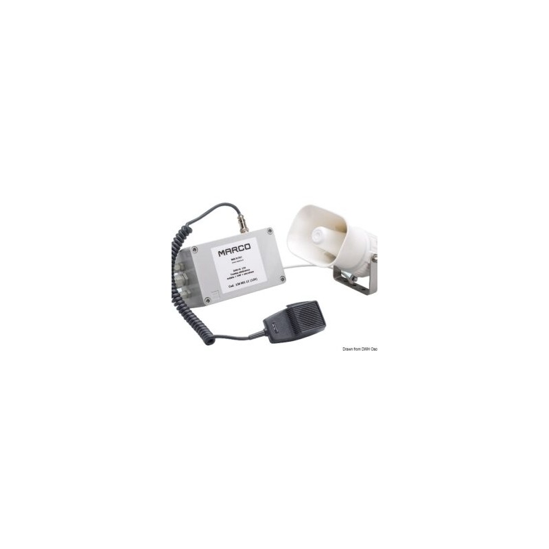 Avertisseur/Sifflet électronique multif.112dB 12 V