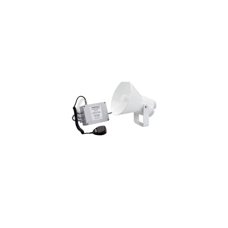 Avertisseur électr. avec ampli homologué RINA 12 V