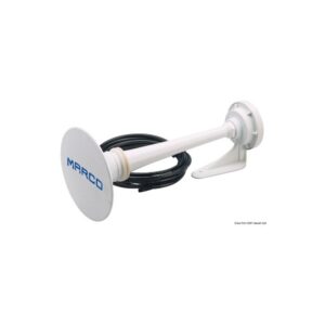 Avertisseur blanc homologué RINA 24V 20/75 m