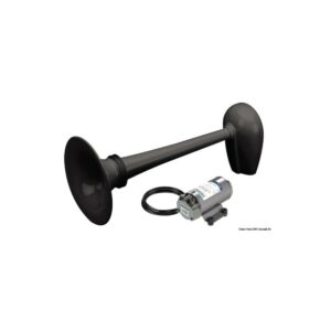 Avertisseur 24 V homologué RINA noir embar. pêche à 20m
