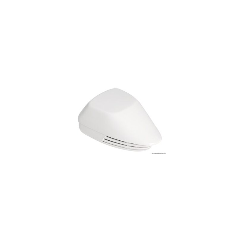 Avertisseur à membrane ABS blanc 12 V