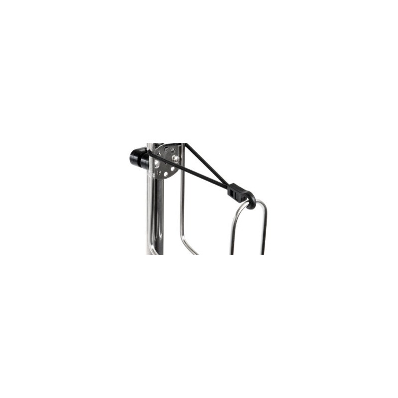 Etrier inox porte-bouée couronne