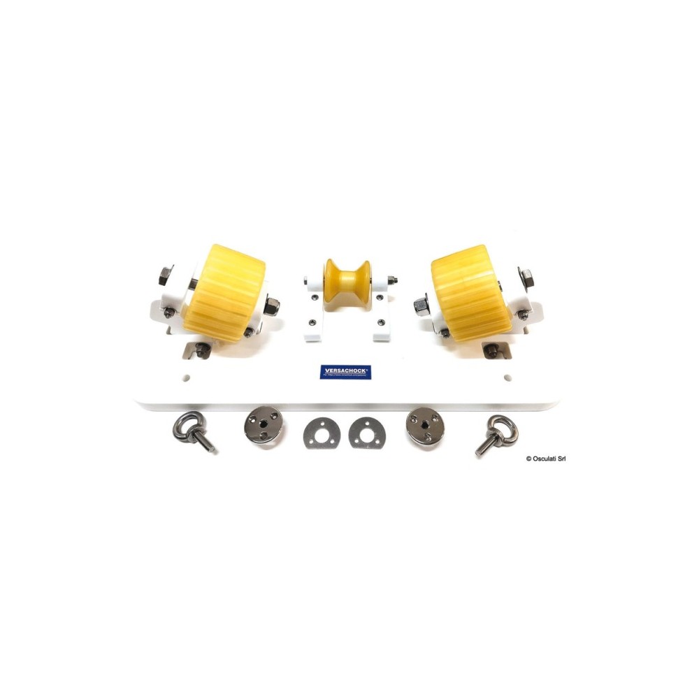 Plaque de support avec 2 rouleaux VersaChock
