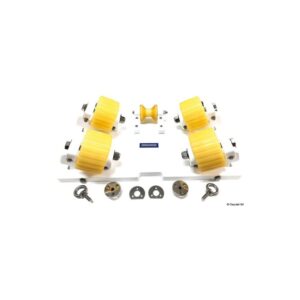 Plaque de support avec 4 rouleaux VersaChock