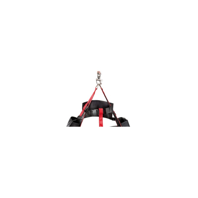Chaise mât en nylon cordura avec assise rigide