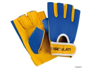 Gants cuir demi-doigts XL
