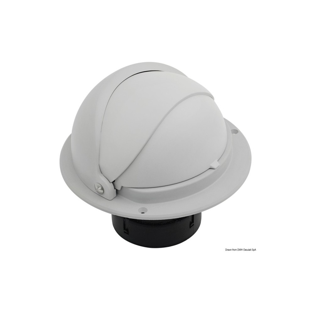 Compas 3" RIVIERA avec dôme rose bleu/boîtier gris – Image 3