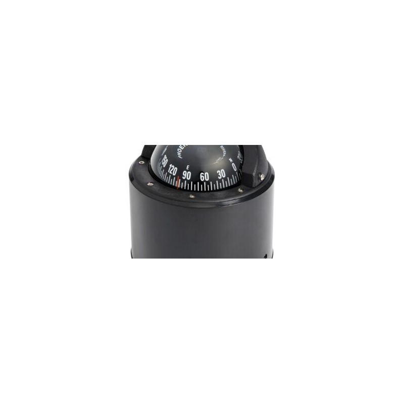 Compas 3" RIVIERA Zenith SLIM noir, rose noir flat