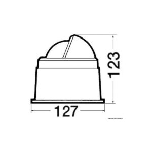 Compas 3" RIVIERA BZ3/AV