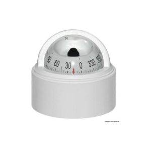 Compas blanc RIVIERA Stella 2"1/2 habitacle, rose blanc