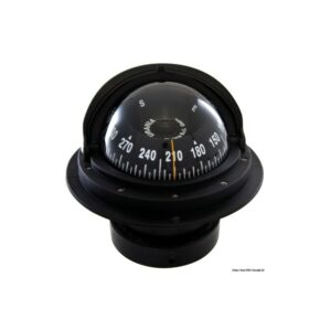 Compass 4" RIVIERA dôme de protection noir/noir rose frontale