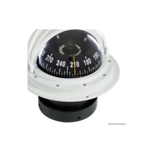 Compass 4" RIVIERA dôme de protection blanc/noir rose frontale