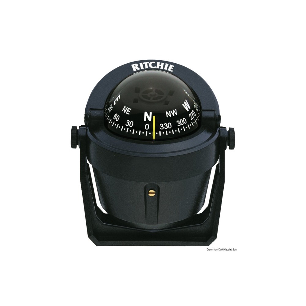 Compas étrier RITCHIE Explorer 2"3/4 noir/noir