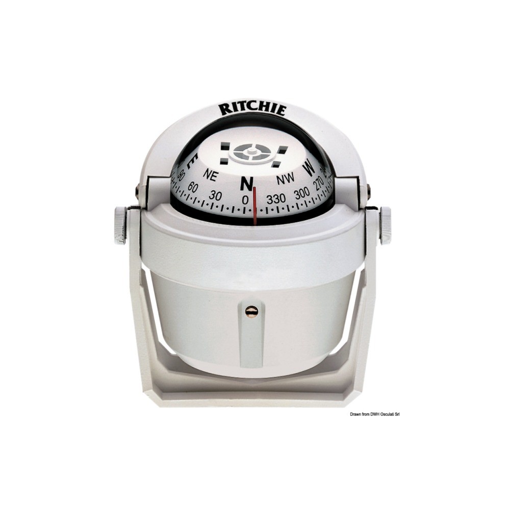 Compas étrier RITCHIE Explorer 2"3/4 blanc/blanc