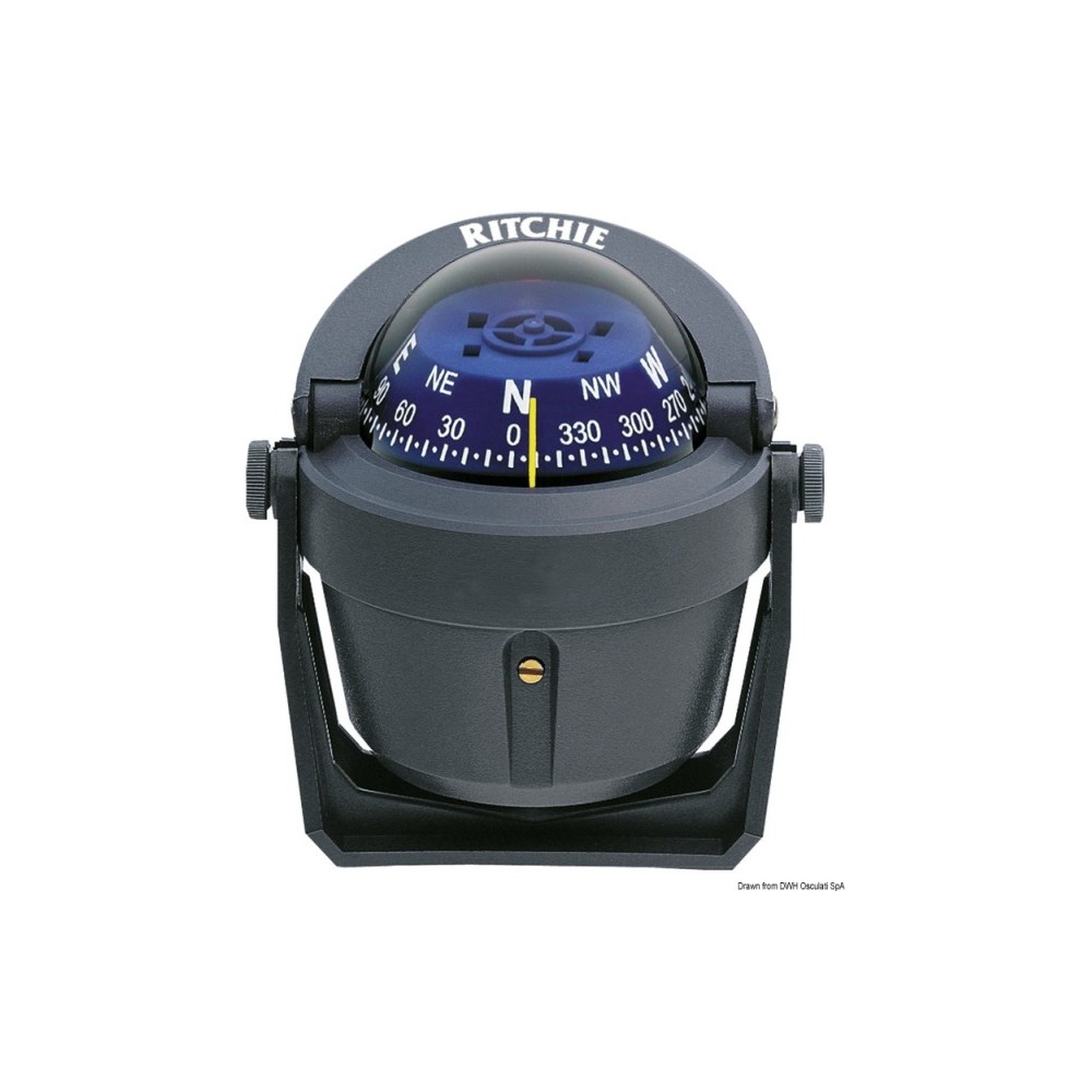 Compas étrier RITCHIE Explorer 2"3/4 gris/bleu