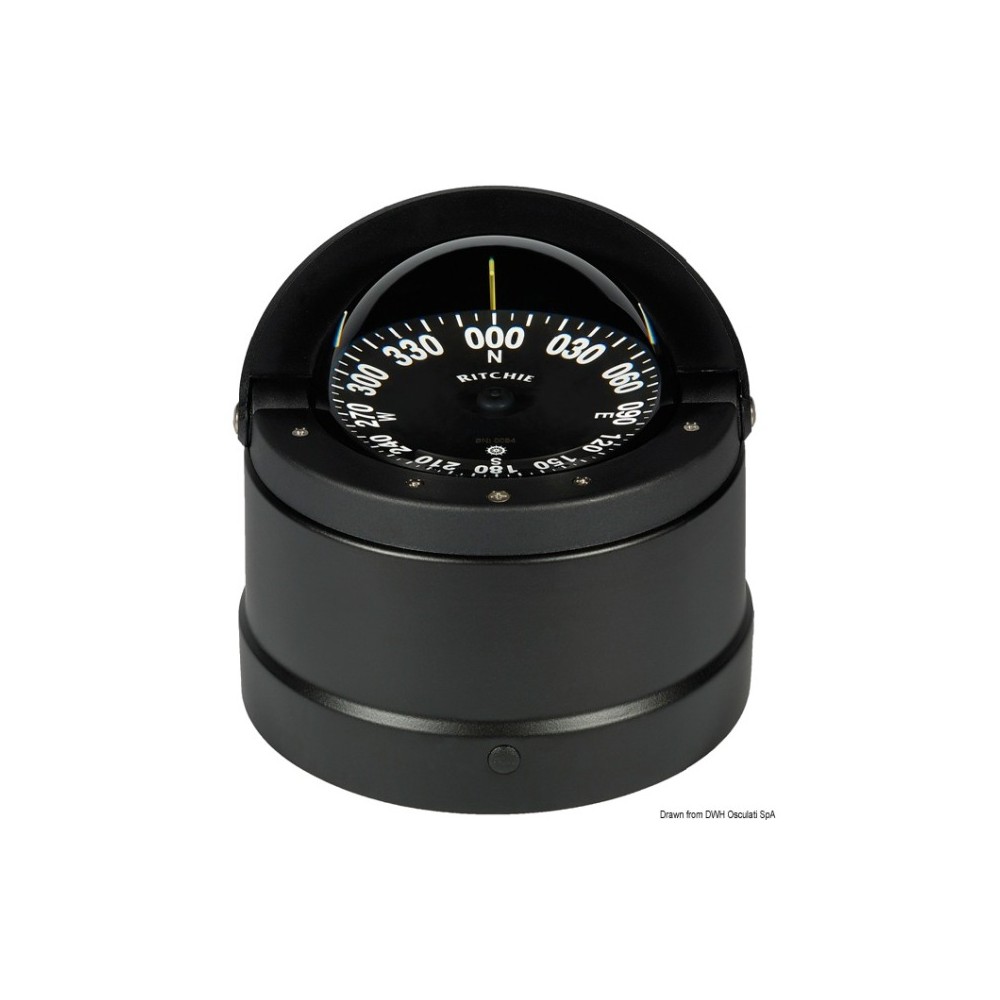 Compas externet RITCHIE Wheelmark 4"1/2 noir/noir
