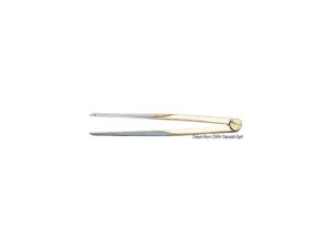 Compas diviseur en laiton poli miroir 177 mm
