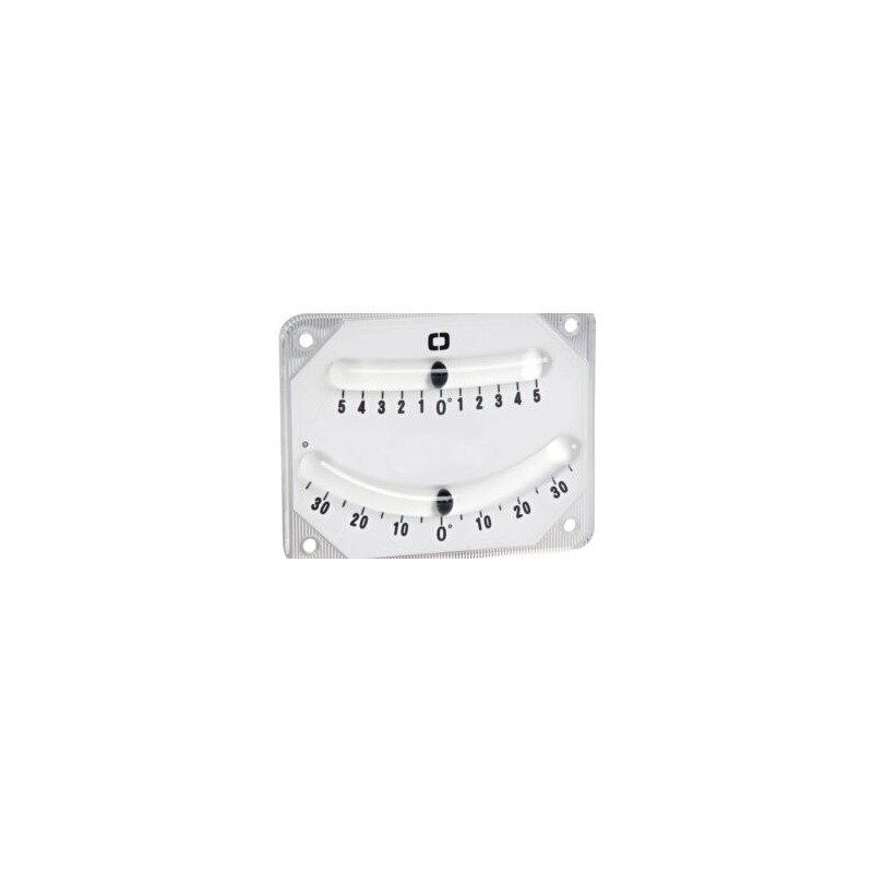 Inclinomètre double bulle 100 x 80 mm