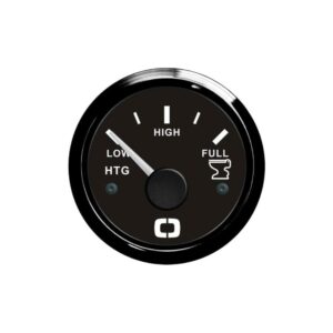 Indicateur des eaux usées 10/180 ohm noir/noir