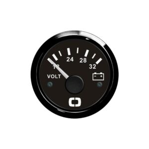 Voltmètre 18/32 V noir/noir