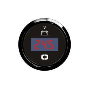 Voltmètre numérique 8/32 V noir/noir