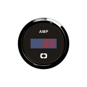 Ampèremètre numérique noir/noir