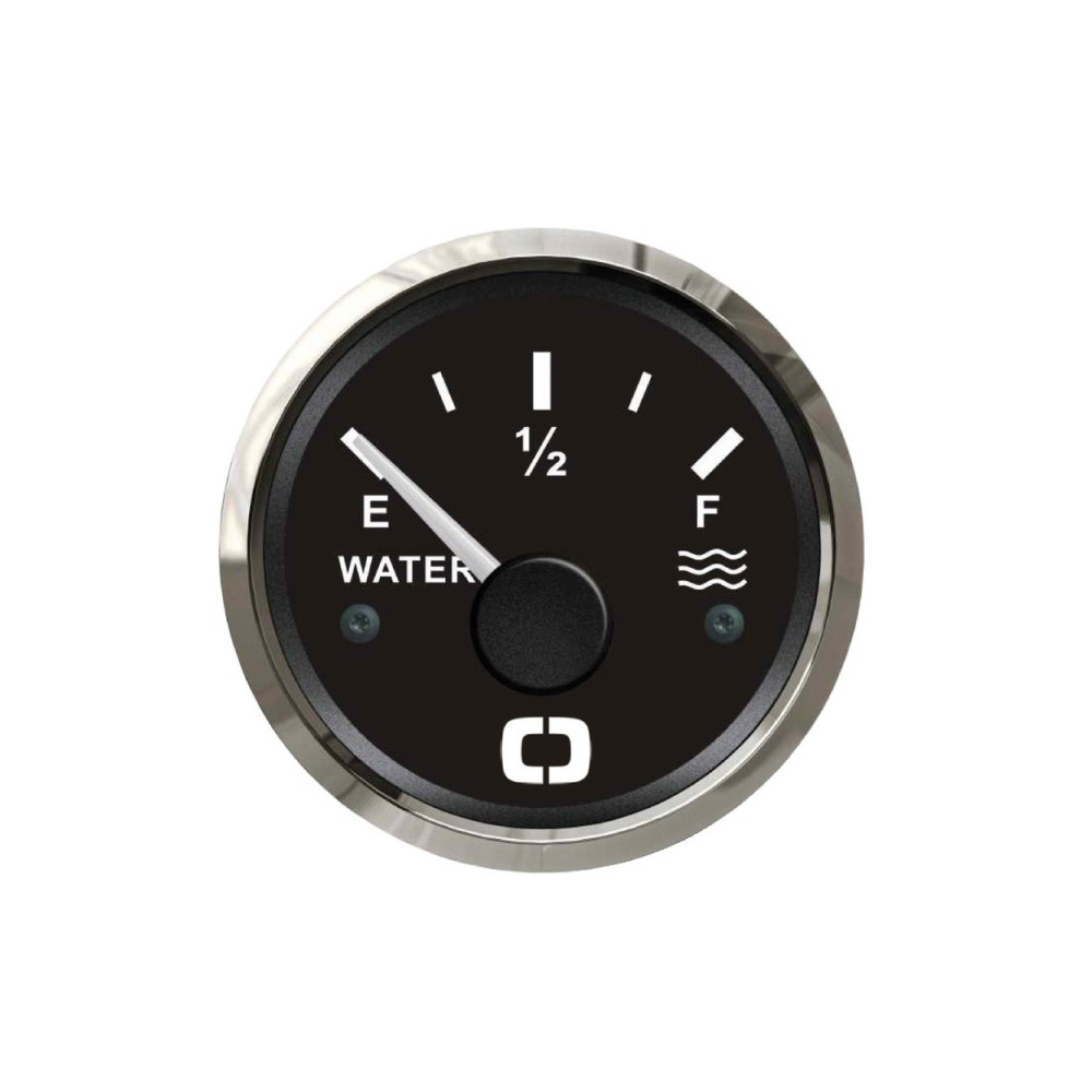 Jauge d'eau 10-180/240-33 ohm noir/polie