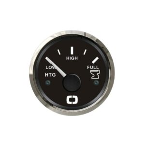 Indicateur des eaux usées 10/180 ohm noir/polie