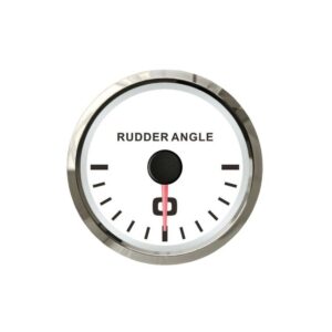 Indicateur angle de barre blanc/polie