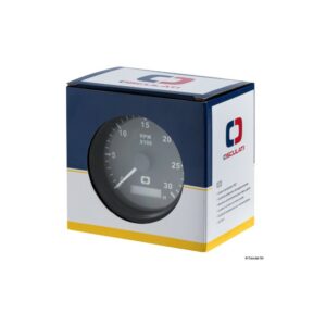 Indicateur de vitesse Pitot 0-55 MPH blanc/polie