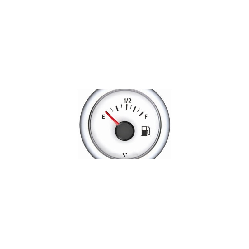 Jauge de carburant blanc 10/180 ohm