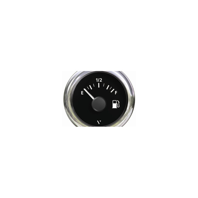 Indicateur niveau carburant 10/180 ohm noir