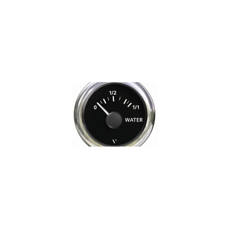 Indicateur niveau eau 10/180 ohm noir