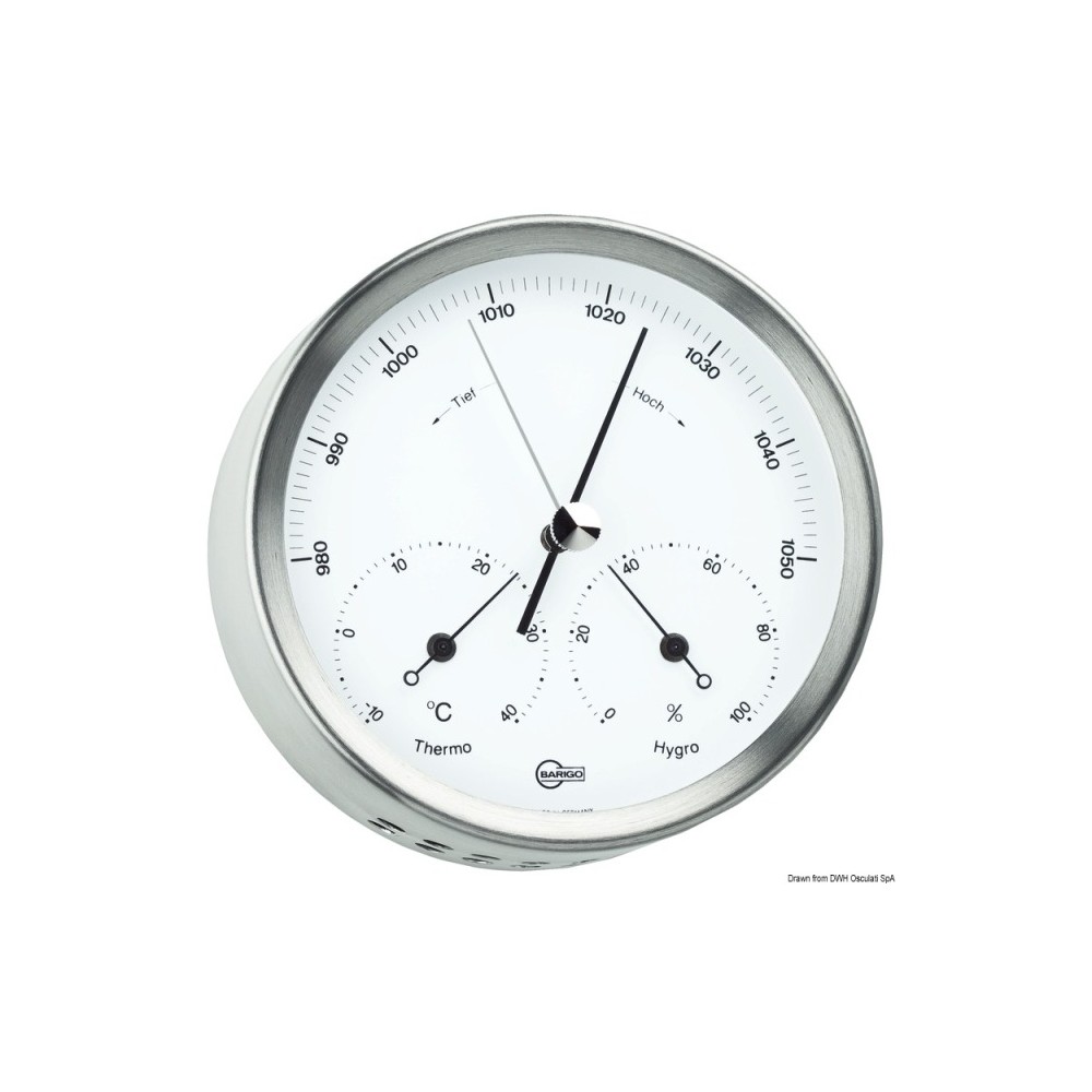 Horloge au quartz Barigo Steel