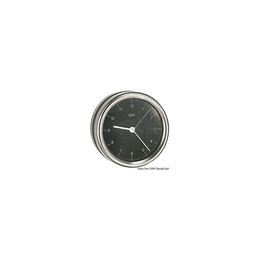 Horloge au quartz Barigo Orion cadran noir